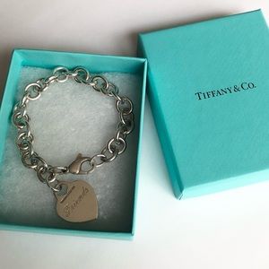 Tiffany & Co Heart Tag Bracelet